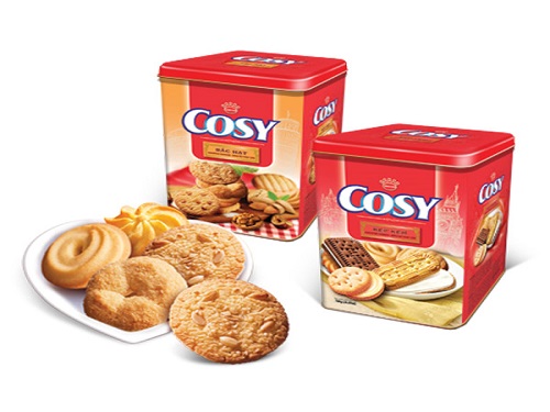 Bánh quy Cosy rắc hạt 630g